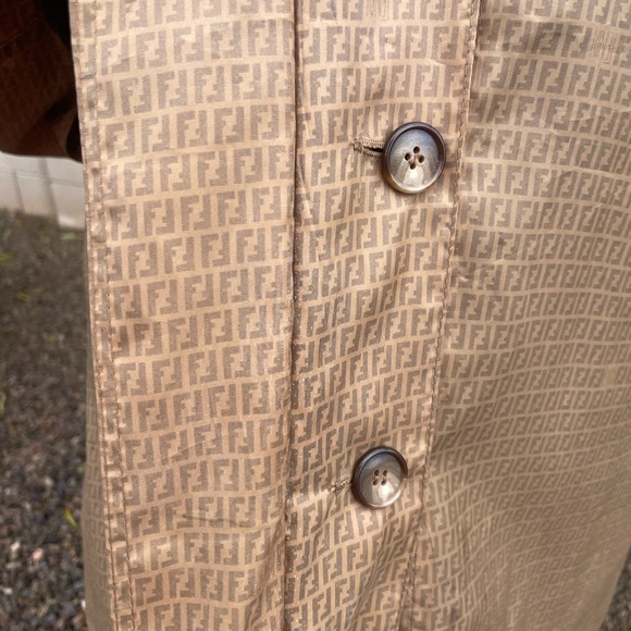Vintage Fendi Rain Trench *RARE* - Picture 2 of 13